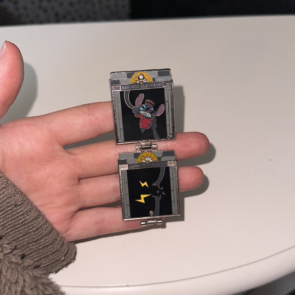 Stitch Disney Tower of Terror Collectable Pin